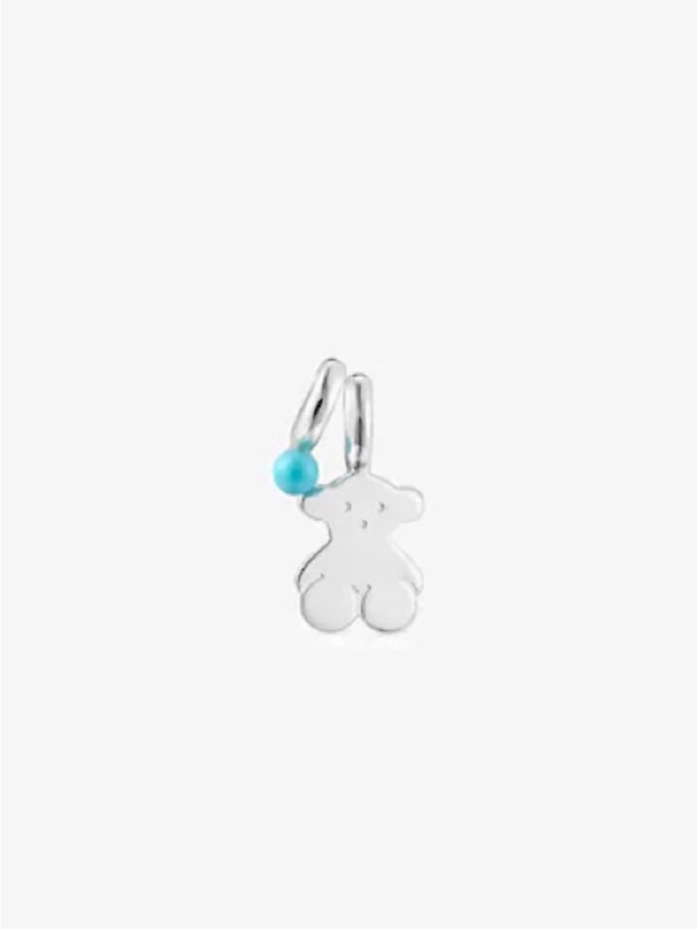 💧TOUS Sweet Dolls Silver and Howlite Bear Pendant